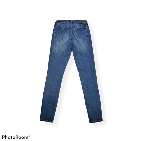 CABI women's jeans, button pockets, size 4,, wide leg - Picture 9 of 13